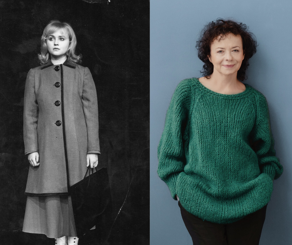 Obrazek ilustrujący spektakl "Między dzień dobry a do widzenia" - wieczór z okazji pięćdziesięciolecia pracy artystycznej Joanny Szczepkowskiej